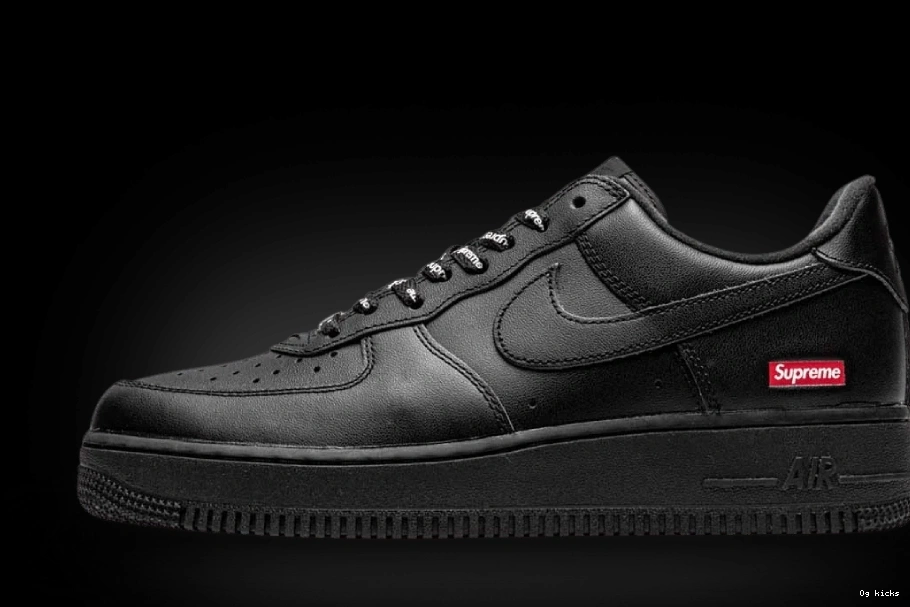 1 Nike Low Supreme Force Black Air 0714